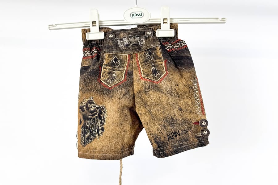 2 Kinder Badehosen Alpin de Luxe, Gr. 92